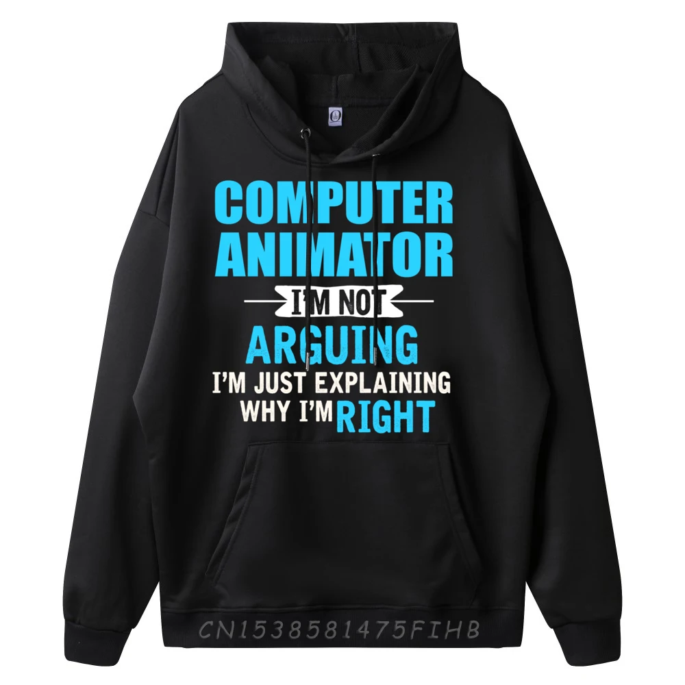 Men Long Sleeve Just Explaining Why I M Hoodies Letter Hoodies Loose Street Round Collar Hoodies