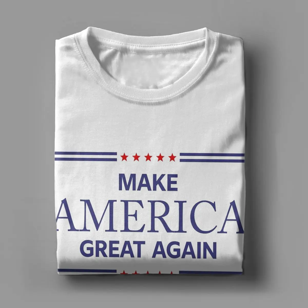 Camiseta con estampado "Make America Great Again" para hombre y mujer, camisa con estampado de Trump, MAGA de algodón increíble, ropa de verano, 2024