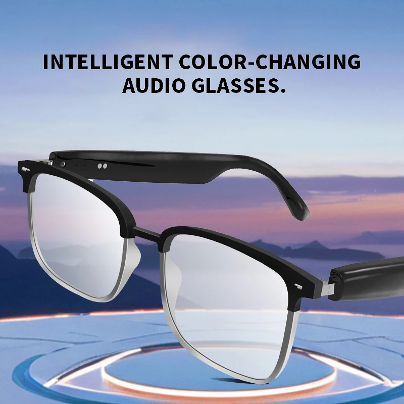 

Умные очки с AI-переводом, Bluetooth 5.4, управлением фото и музыкой, а также функцией громкой связи, унисекс