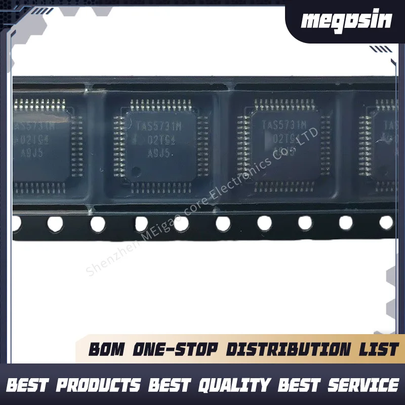 1~5PCS/LOT  TAS5731MPHPR TAS5731M HTQFP48 Audio power amplifier chip