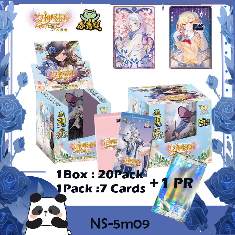 Wholesale NS-5m09 Goddess Story Collection Cards NS-5m09 Hobby Collectible Beautiful Anime Character Cards TCG Booster Box Gift