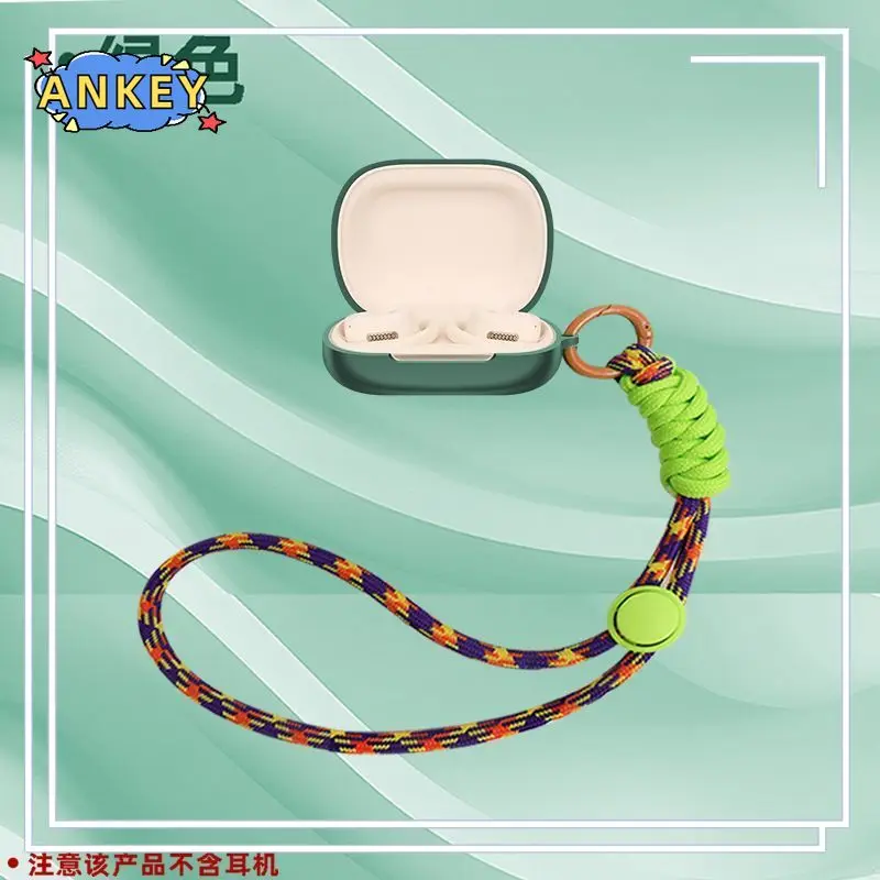 Case for EDIFIER FitFree Protective Nylon Lanyard Soft Cover Shells  Anti Dust Sleeve Hand Rope Strap Accessories