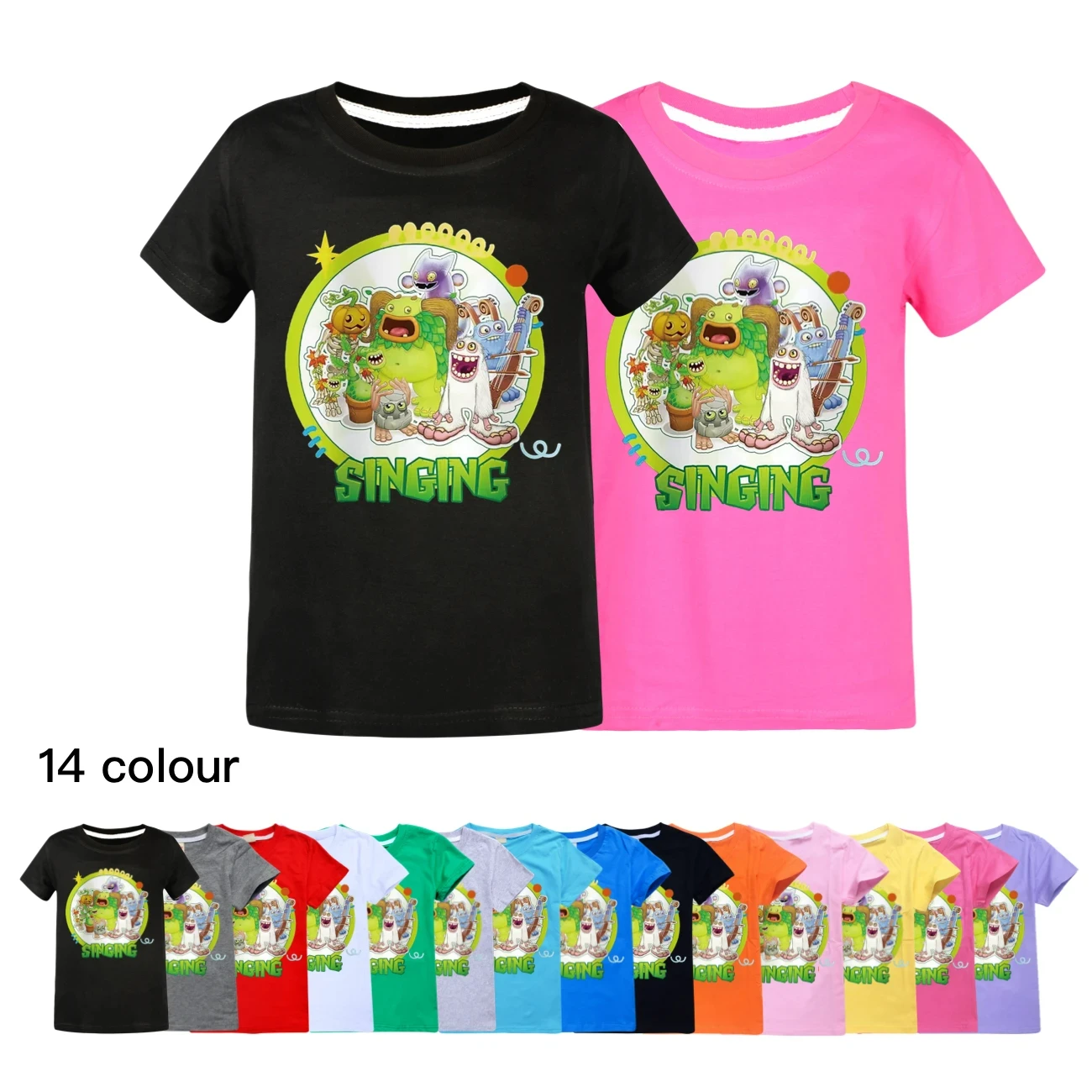 New Game My Singing Monsters T Shirt Kids 100% Cotton T-shirt Teenager Boys Casual Tees Clothing Girls Summer Short Sleeve Tops