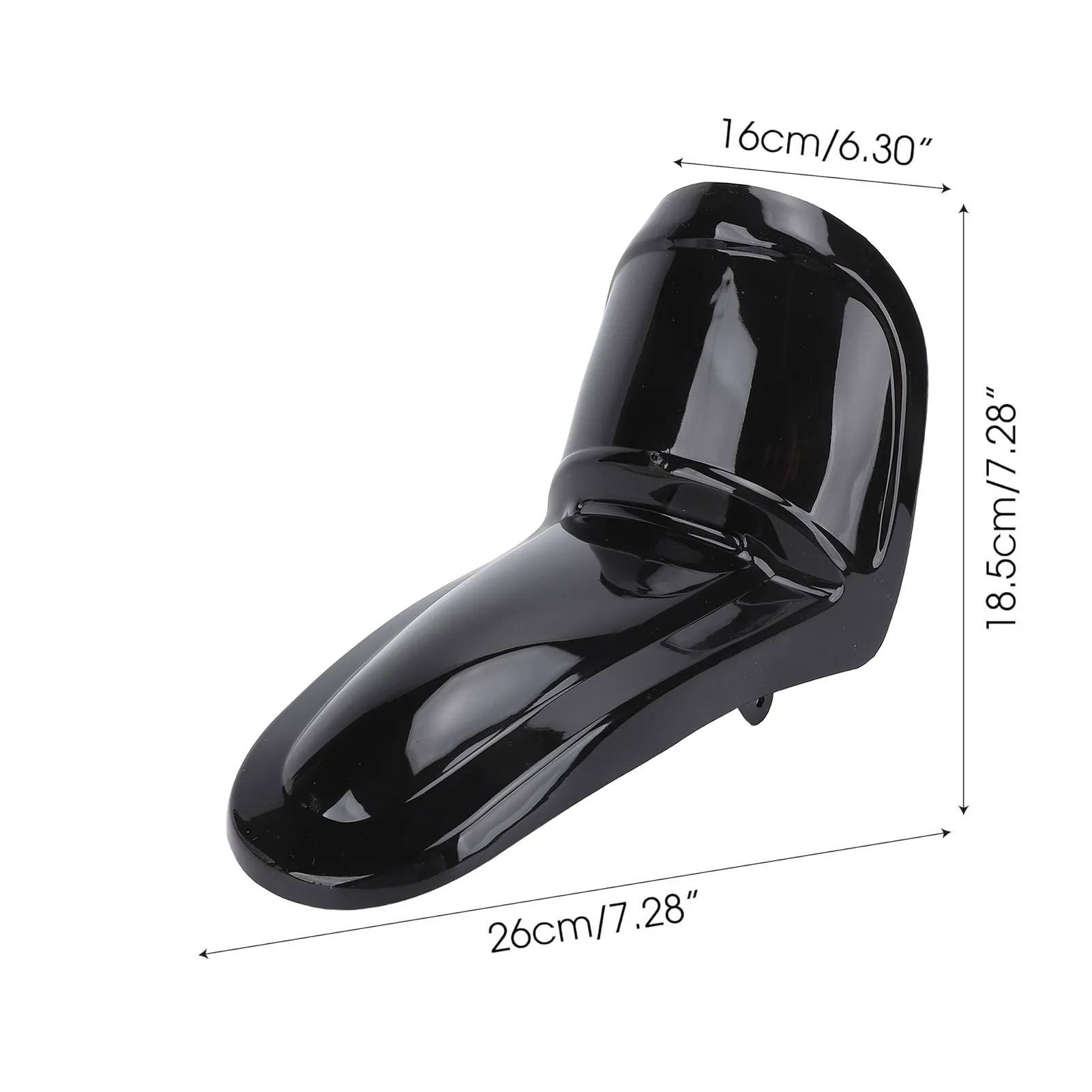 Motorcycle Front Wheel Mud Guard Shockproof Motorcycle Front Mud Flap guard Cover for Yamaha PW50 PY50 Y-Zinger 1998 To 2024