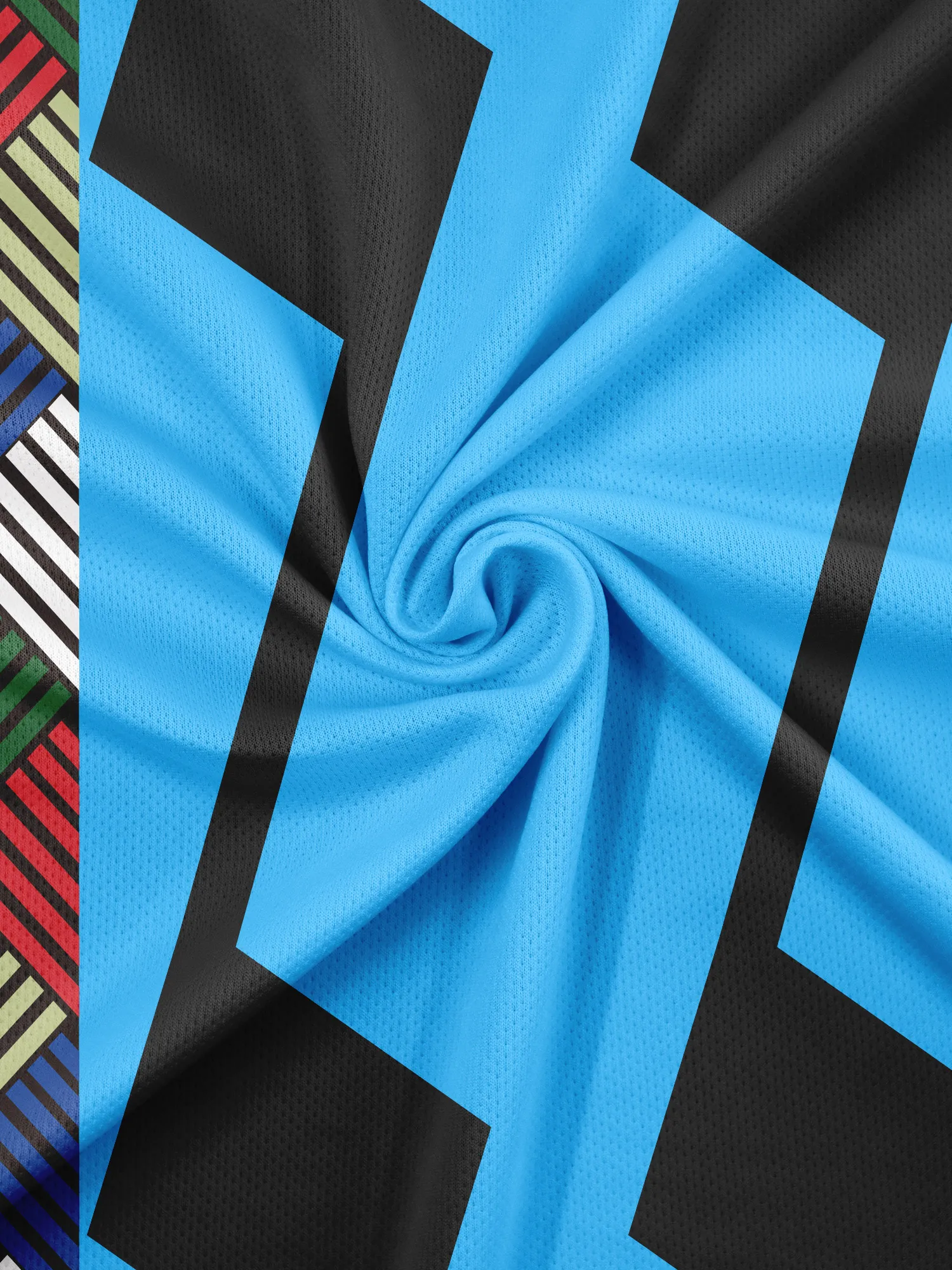 Custom Soccer Jersey - Side Air Vents - usage example