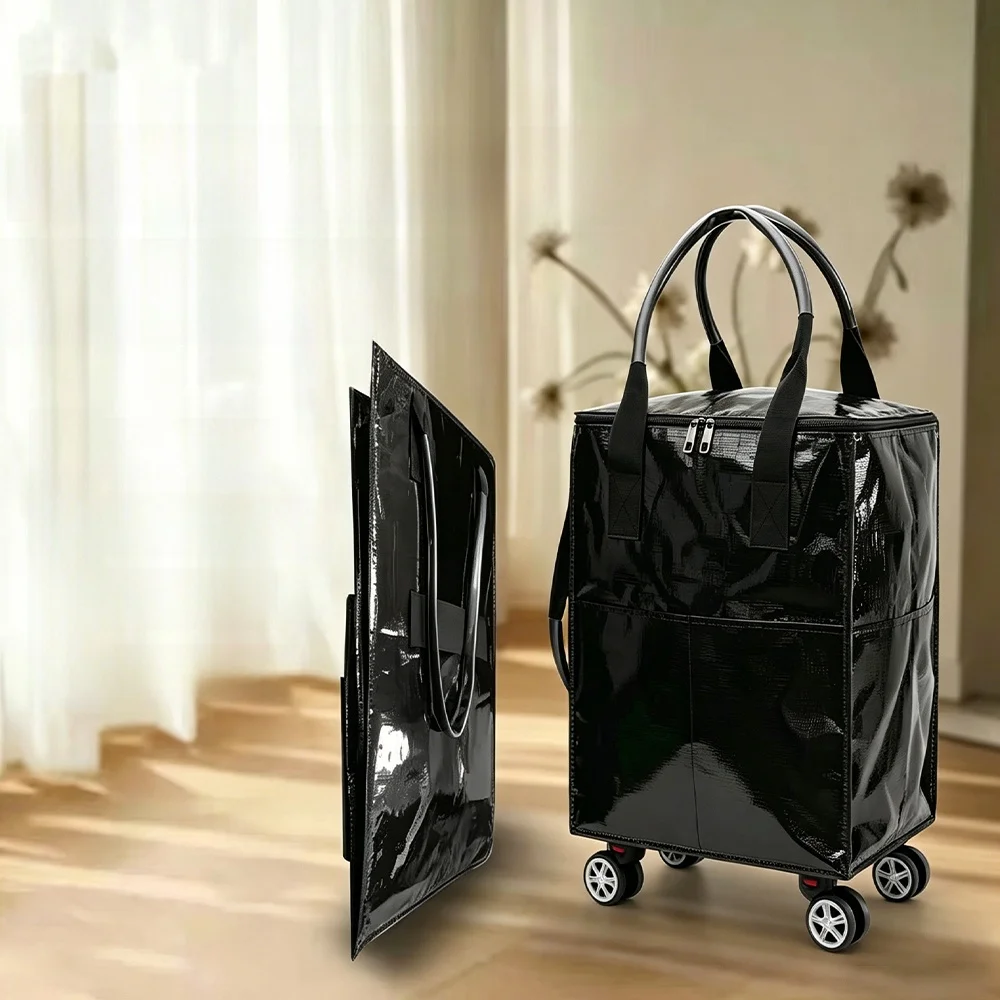 upgraded-domestic-hulken-large-capacity-travel-bag-with-cover-foldable-quiet-wheel-cart-waterproof-shopping-cart-for-camping