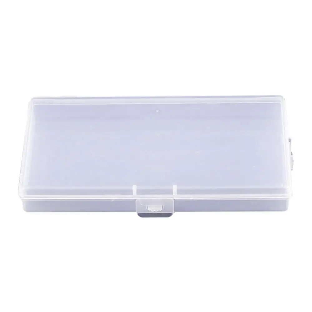 

Горячая квадратная коробка для хранения, прозрачный прочный контейнер для ювелирных изделий, бусин, пластиковые упаковочные коробки, держатель для электроинструментов
