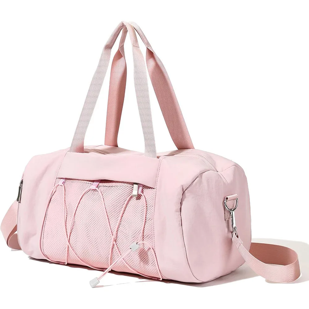 

Gym Sport Bag for Women Travel Duffle Shoulder Bag Carry On Weekender Handbag with Shoe Compartment Tote Personal Item Bag
