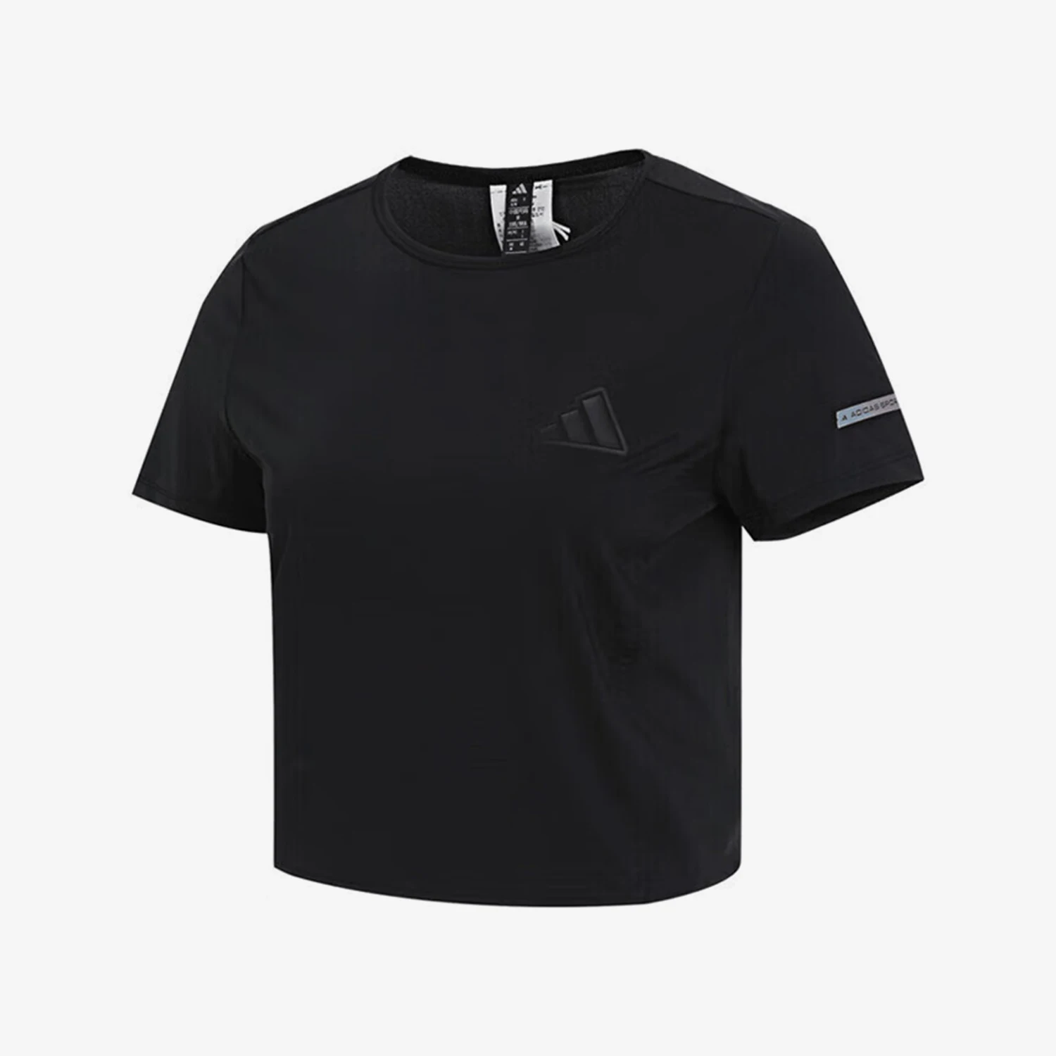 

Оригинальная летняя женская укороченная повседневная тренировочная футболка Adidas JN0703