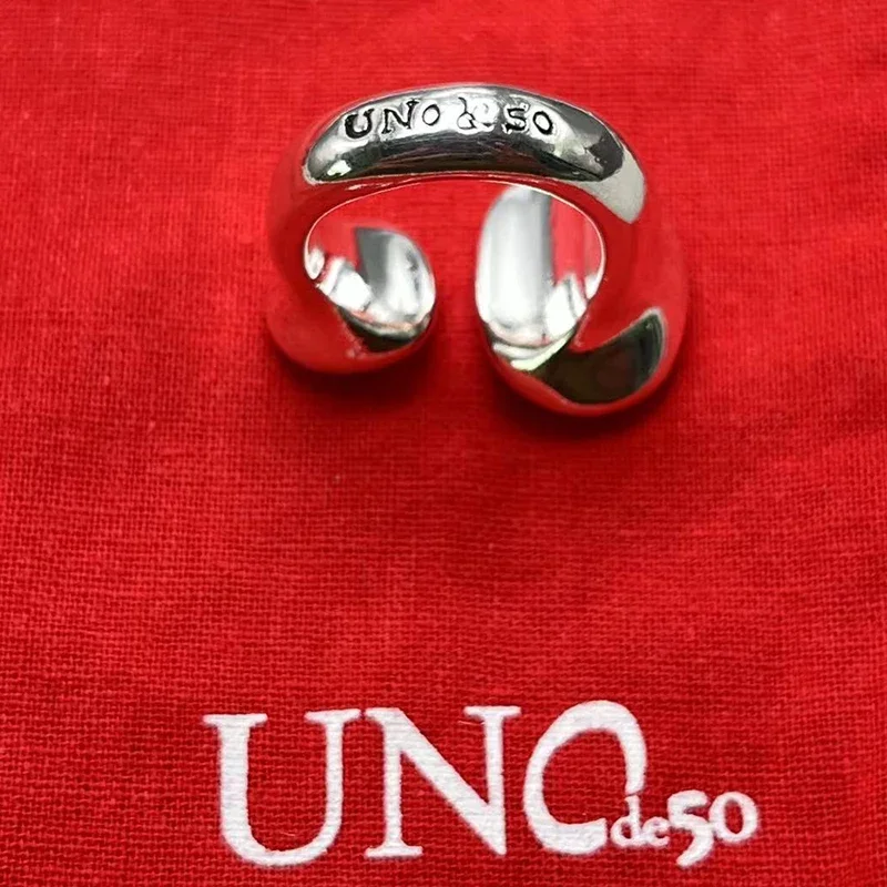 UNode50-Anillo de Gema azul exquisita para mujer, joyería romántica para vacaciones, paquete de regalo, gran oferta, europeo y americano, alta calidad, 2023