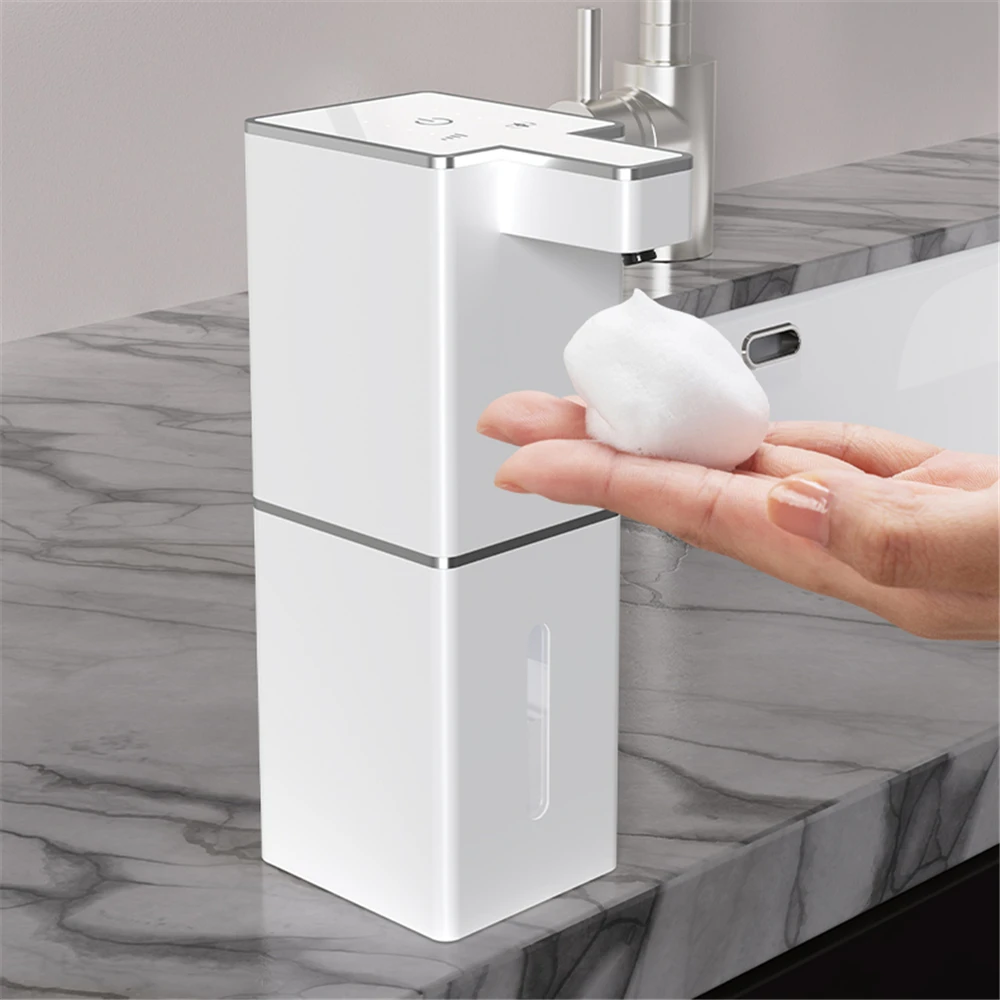 Automatic Sensor Foam Distributor 4 Gears Regulable Rechargeable Soap Dispenser Touchless Wall mount Inductive Liquid Generator