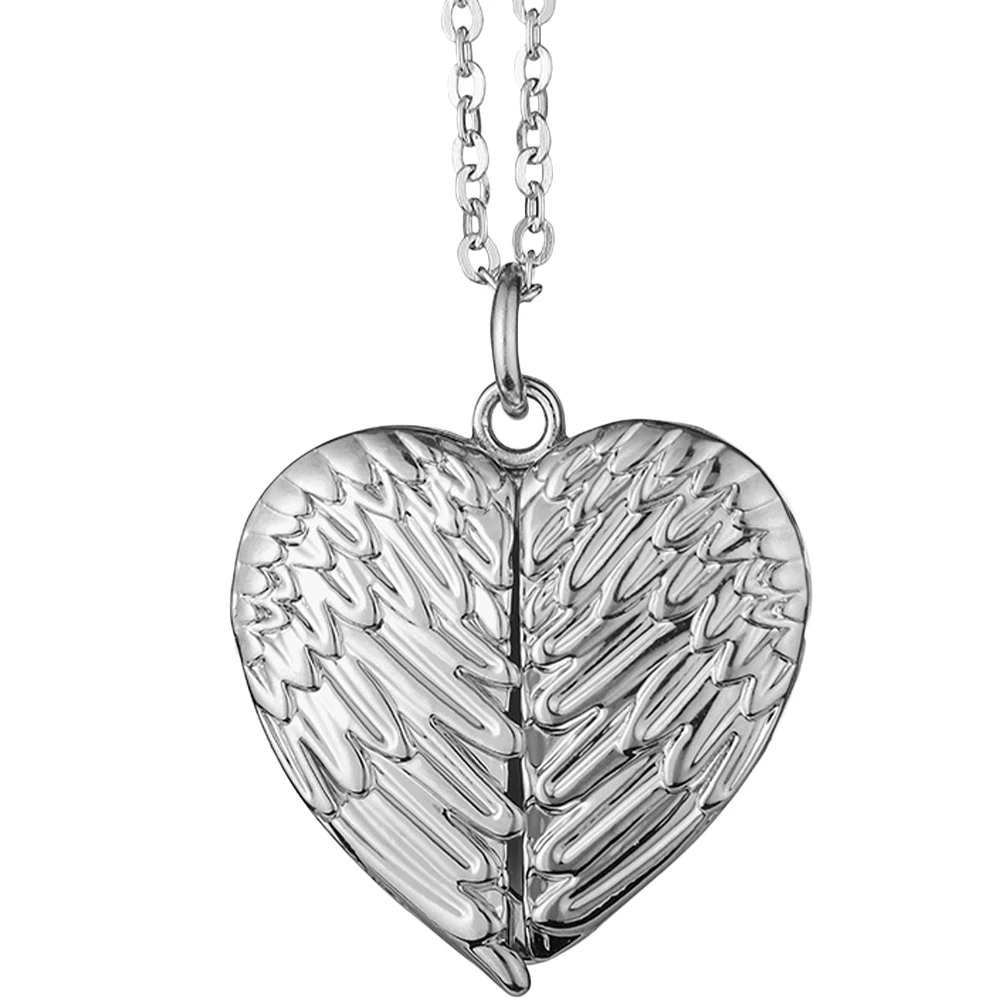 

Necklace Heart Picture Personalized Photo Locket Gift Valentine's Day
