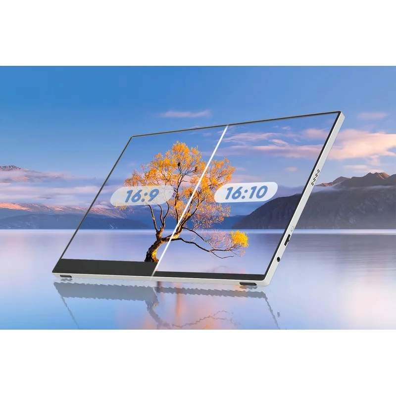 Factory Hot Sales 16 Inch 2K 4-Sided Narrow Bezel Portable Gaming External Second 16:10 Screen Laptop