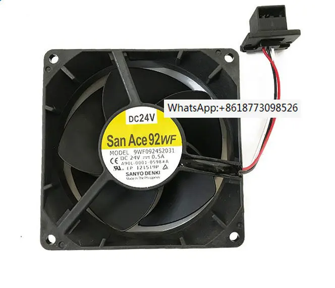 

9WF0924S203/1/S2031/S2041 24V waterproof fan A90L-0001-0598 # B/A