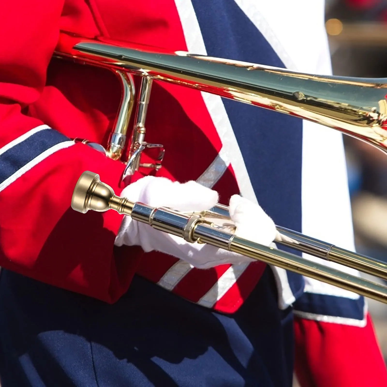 

Trumpet 5c Mouthpiece Sturdy Quality Material Polished Surface for Students Intermediates Trumpet Gift for Trumpeter