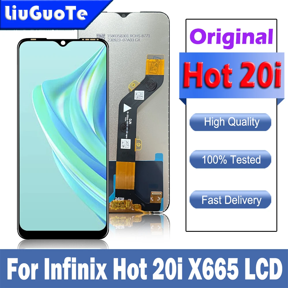 شاشة لمس LCD بحجم 6.6 بوصة لجهاز Infinix Hot 20i X665 – تقييم شامل ودليل تثبيت عملي