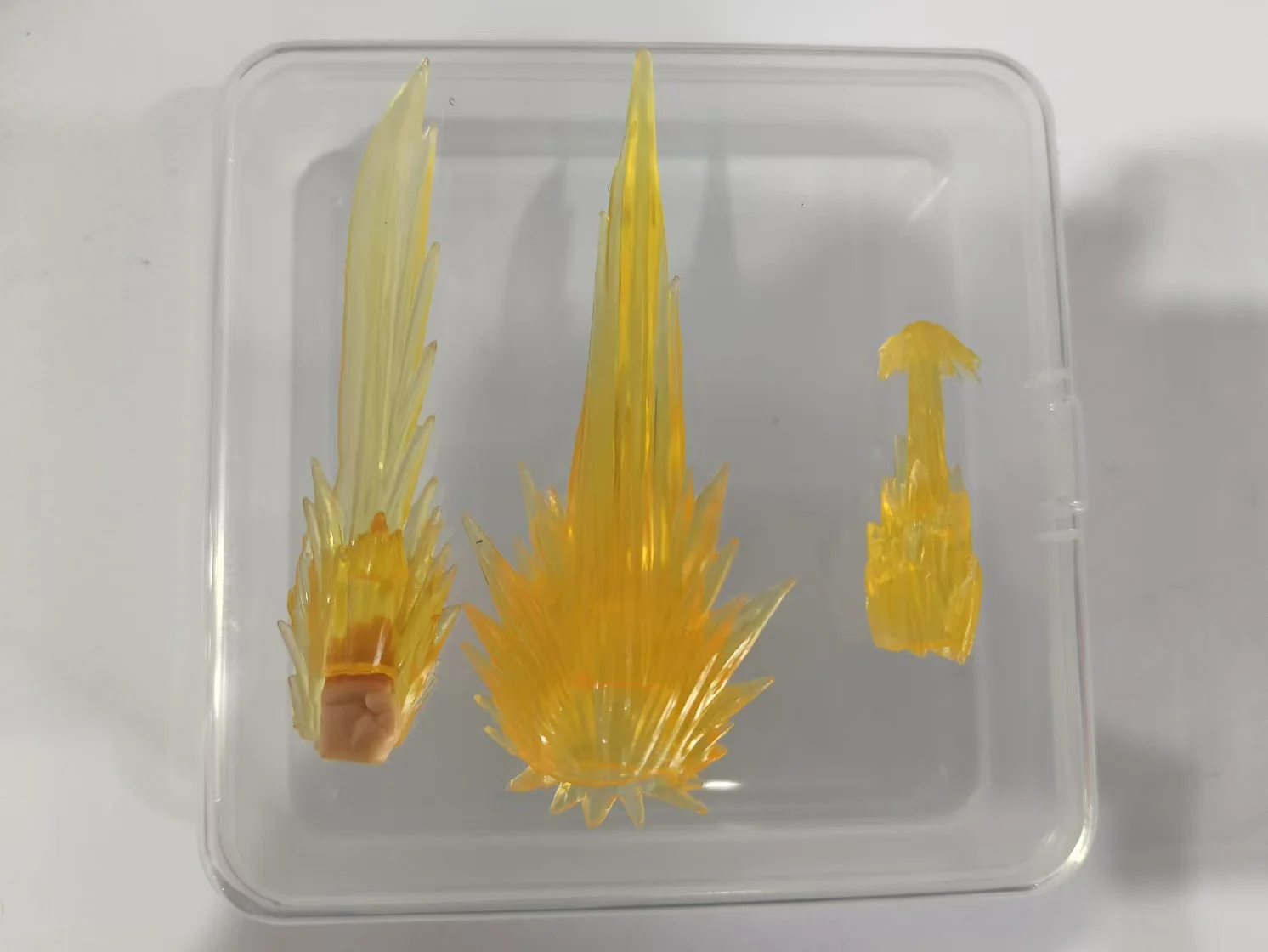 อะนิเมะ DB SHF ตัวเลขการกระทํา Sun สีเหลืองสีชมพูเพลา Ray แก๊สระเบิดพิเศษชุดอุปกรณ์เสริมกระเป๋า