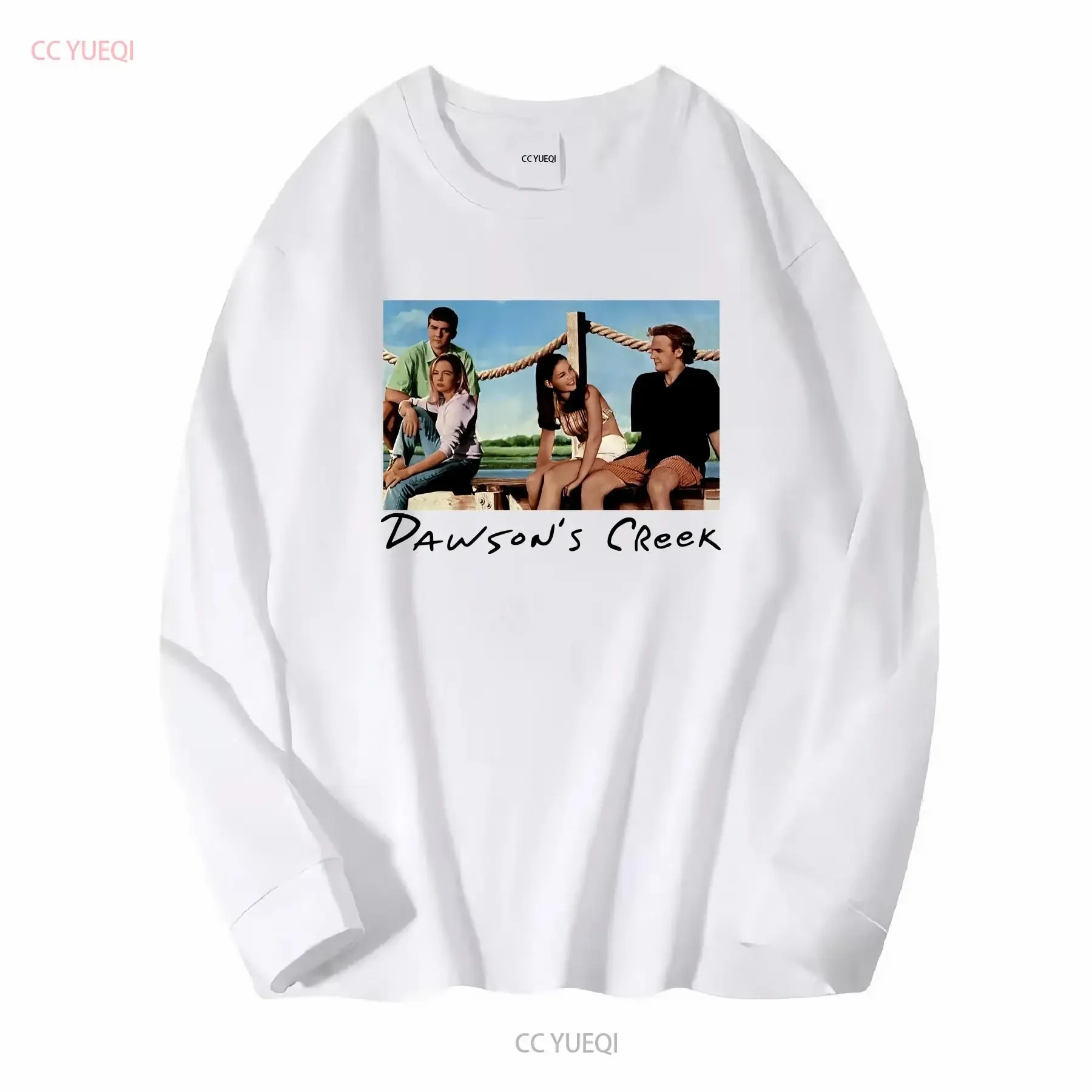 Dawsons Creek T Shirt 2xl vintage Washed Breathable graphic Unisex Stretched Top For Everyday Wear Stylish Versatile