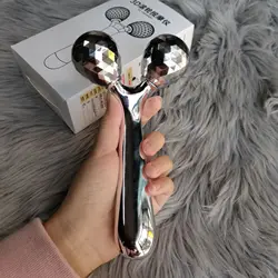 Home beauty massage instrument micro current tightening face thin artifact 3D roller face thin instrument