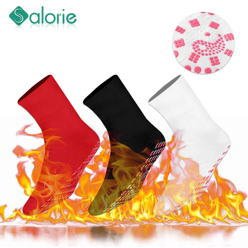 Self-Heated Socks Magnetic Socks Tourmaline Magnetic Therapy Breathable Foot Massager Massage Tool Warm Health Care Unisex