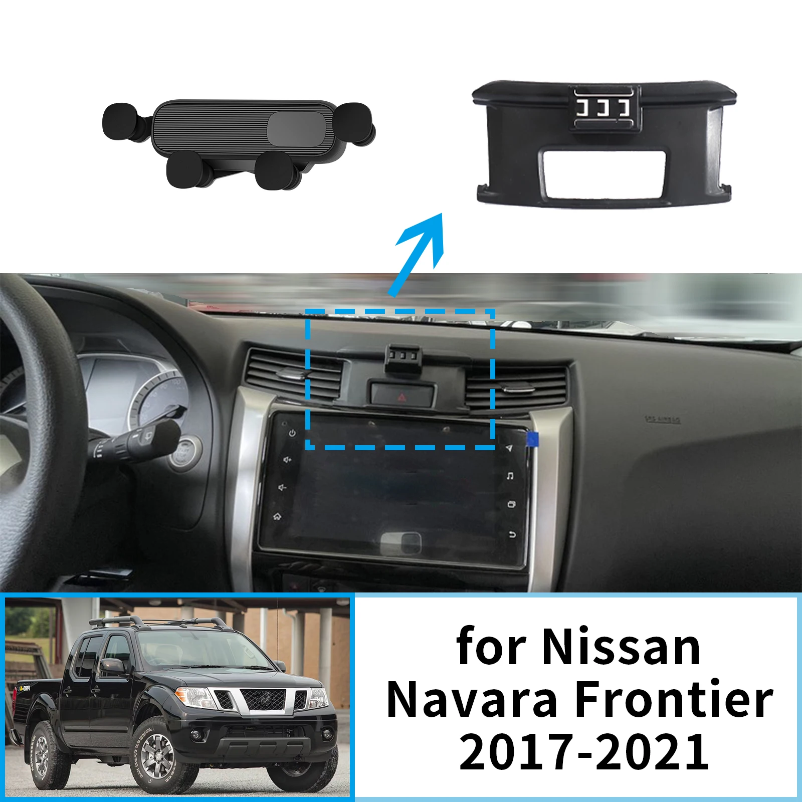 

for Nissan Altima L32 2008 2009 2010 2011 2012 Car Mobile Phone Holder GPS Bracket Navigation Stand Auto Accessories