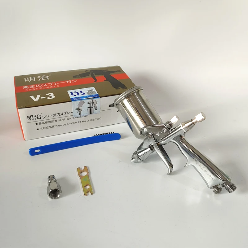 Mini Small Diameter 0.5/0.8 MM Pot Spray Paint Repair Gun Leather Coat Repair Color Care Small Area Use