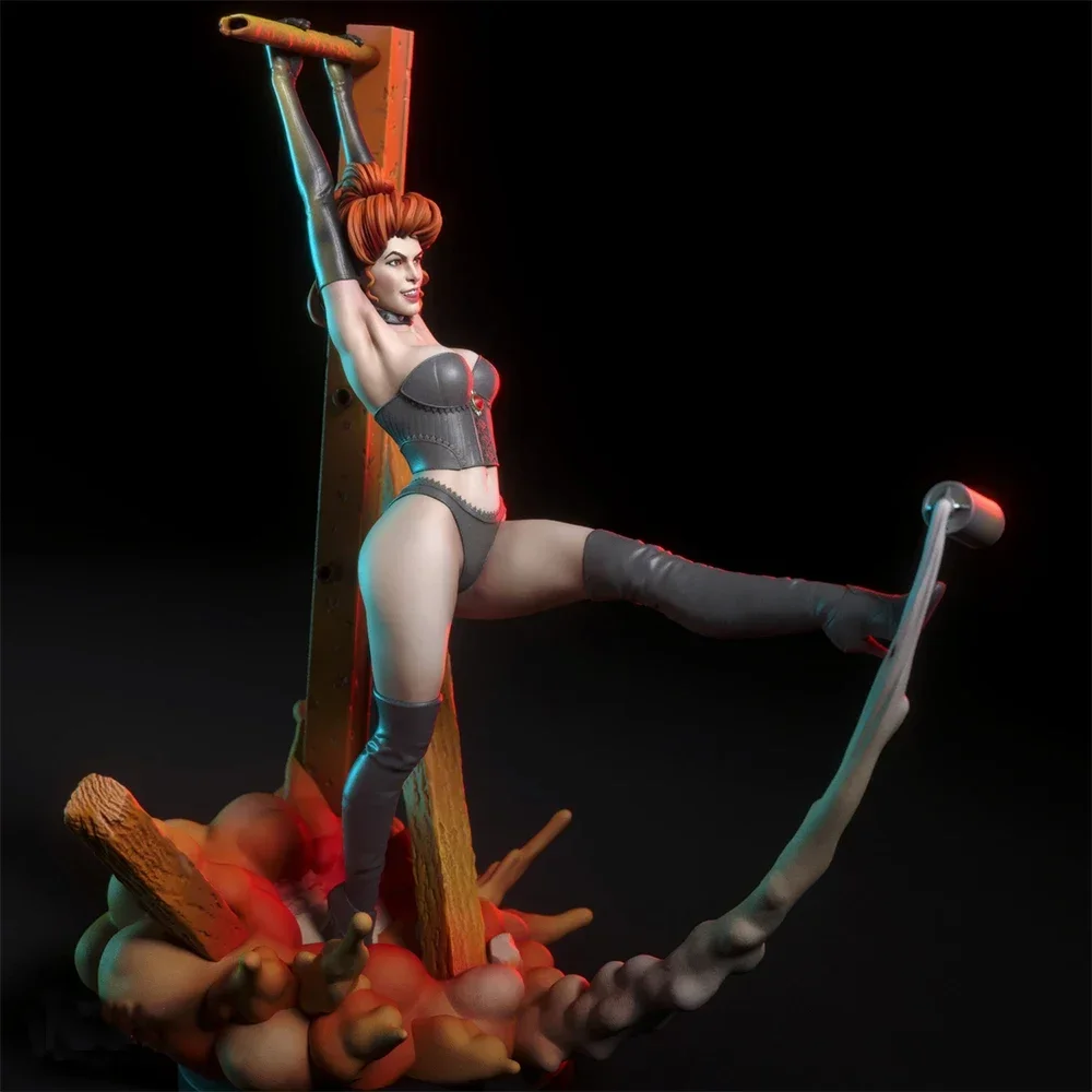 

Фигурка Евы 1:24, миниатюрная фигурка, комплект модели из смолы, неокрашенный пластиковый комплект модели A798