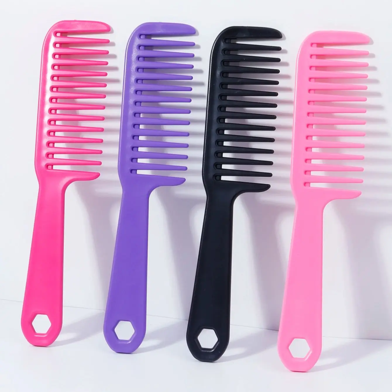 

Расческа с широкими зубьями, расческа-щетка, расческа для укладки, подходит для влажных или сухих волос, специально для париков из натуральных волос.