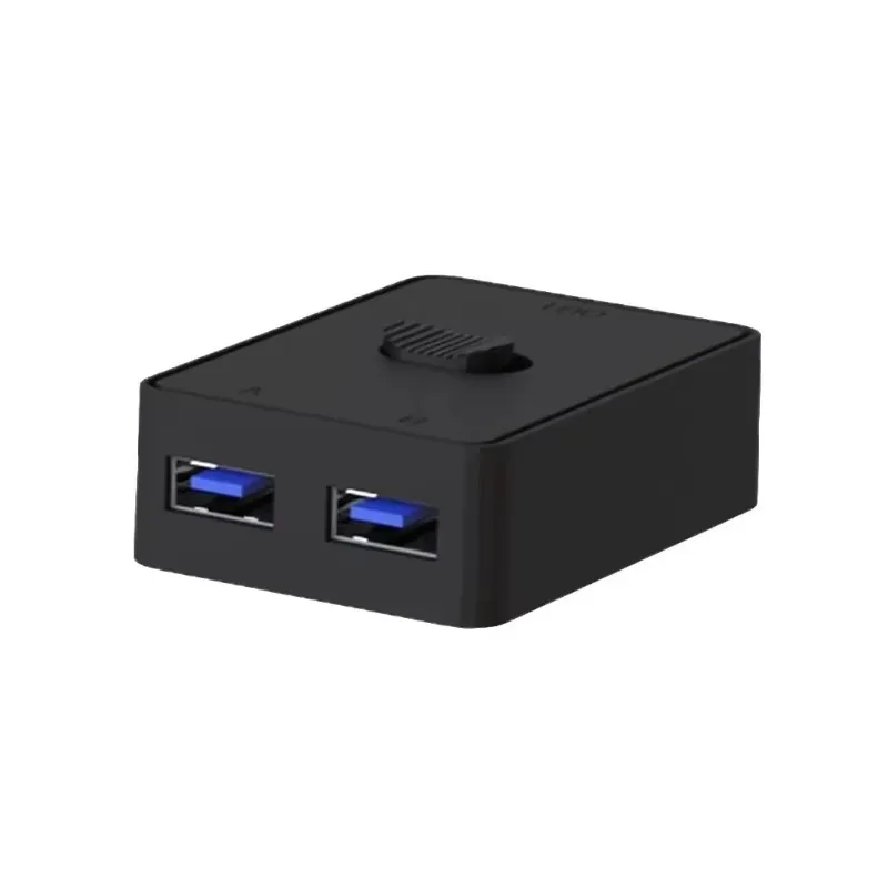For Computer Laptop Keyboard Mouse Printer USB Hub USB 3.0 Switcher Switch 1x2/2x1 Bidirectional Shared Controller Splitter