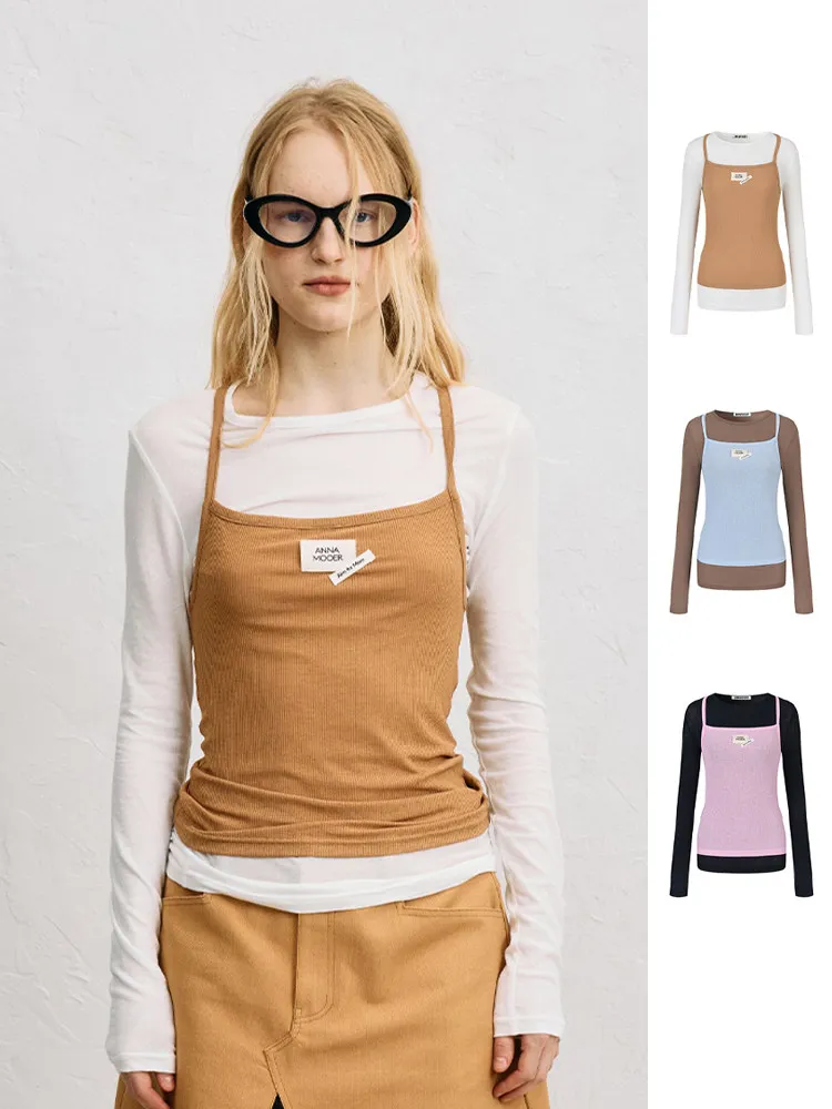 

Женский повседневный приталенный жилет с принтом из двух частей от Brand Base Layer Strap GoGoBuyer Bung Store для ежедневной носки