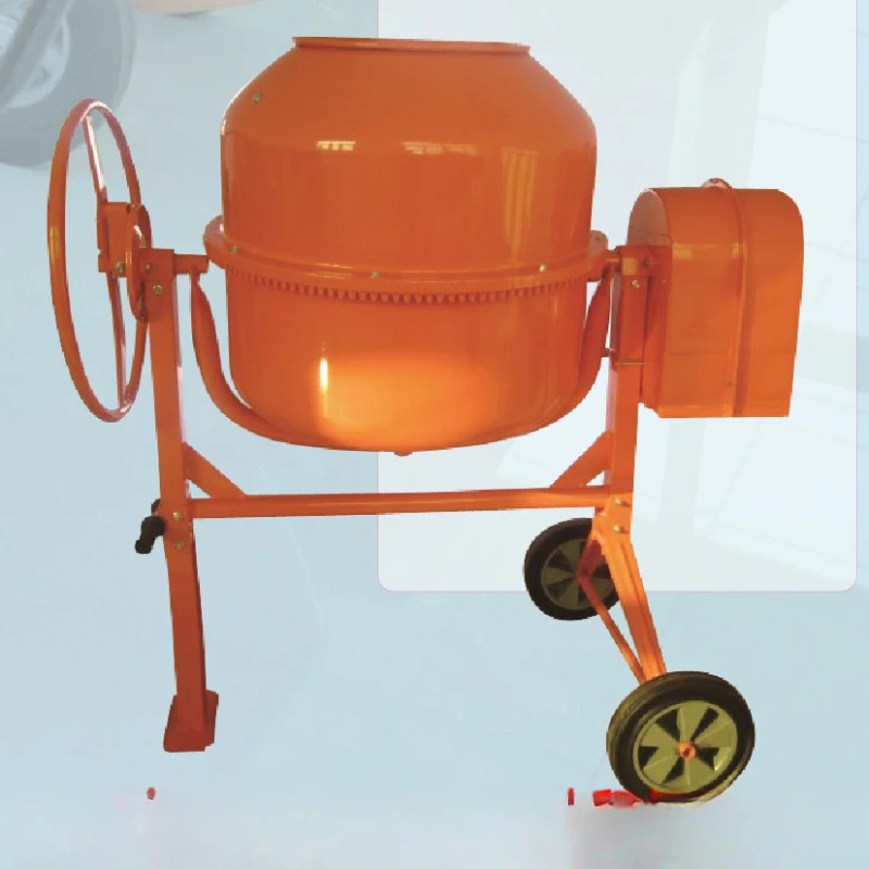 Small concrete mixer/feed/mortar/coating 220 liters