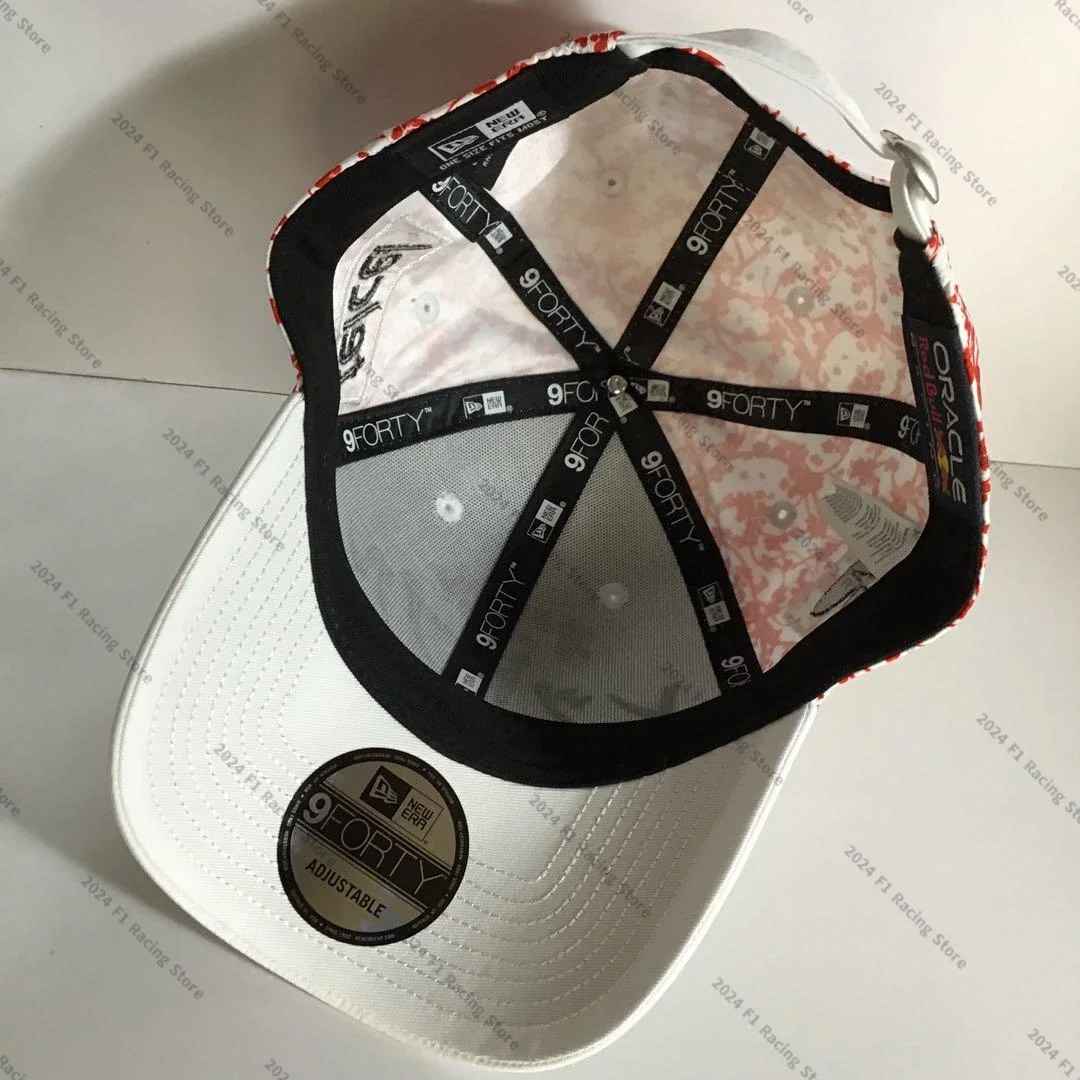 Gorra de béisbol F1 2024 del equipo Checo Perez, gorra GP de Sergio Perez, gorra de béisbol naranja Lion Max Verstappen Dutch Zandvoort GP, 2024