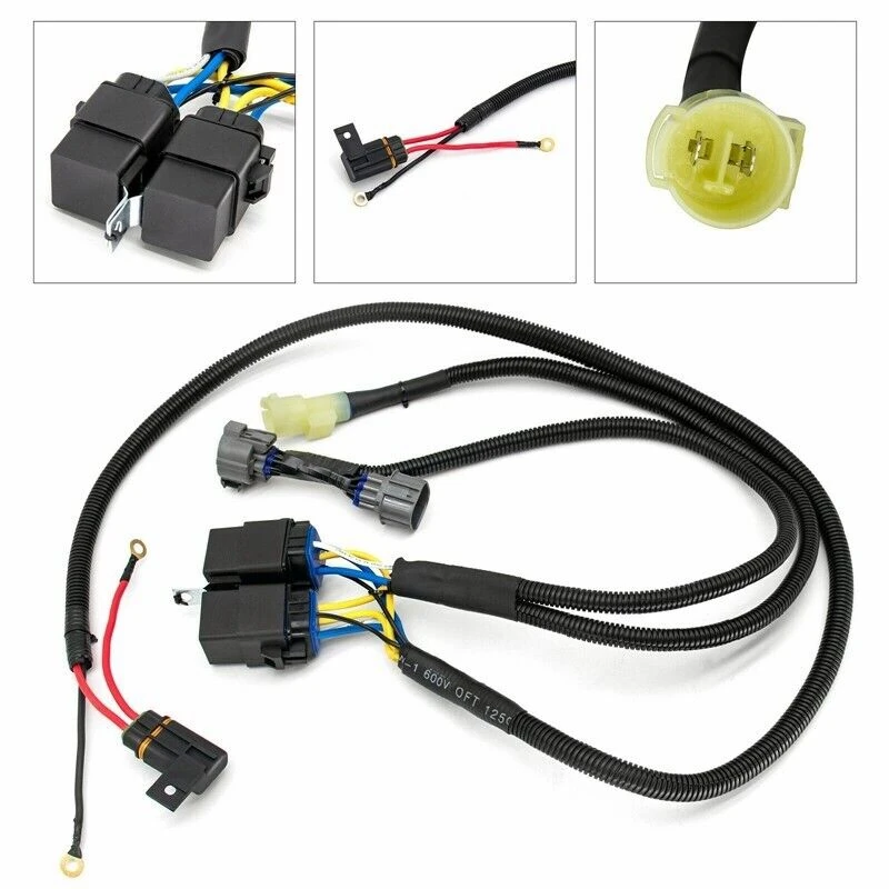 Harness Black Plastic Automotive Supplies For Honda Rancher 350 ES Gear Shift Kit