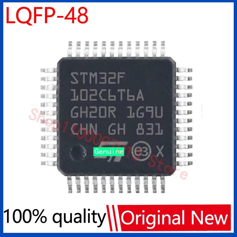 

10 шт. STM32F102C6T6A LQFP48 32F102C6T6A 32-битный микроконтроллер MCU ARM микроконтроллер чип совершенно новый оригинальный