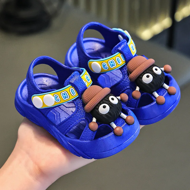 

Cute Toddler Sandals Comfortable Non-Slip Soft Sole Sandals for Boys and Girls Summer Shoes