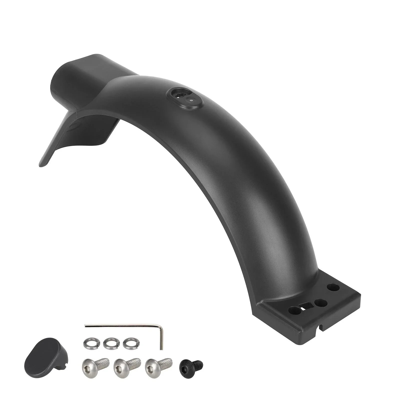 For Xiaomi 5 Scooter Rear Fender with Hook Fender Bracket Taillight For Mijia Mi5 Electric Scooter Rear Mudguard Fender Parts
