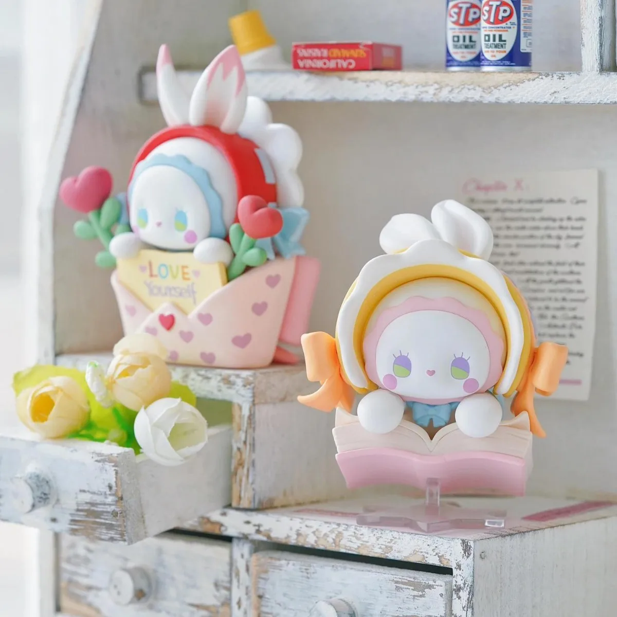 

Mystery Unboxing for Love Dopamine Series Desktop Decor Cute Fun Gift Collection for Girls and Women