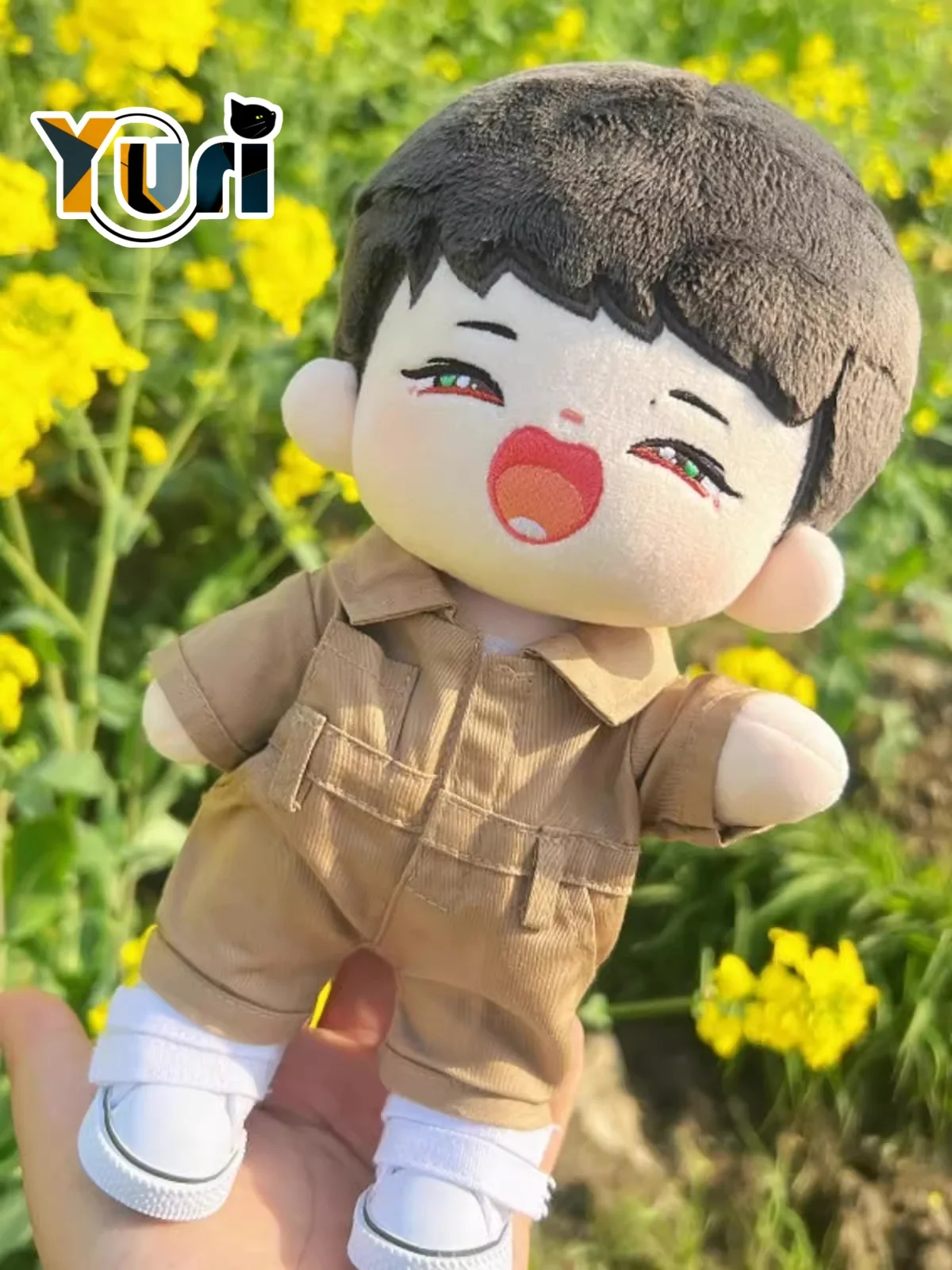 Yuri Xiao Zhan Star Clothes Suit For 20cm 30cm Plush Doll Toy Costume Cosplay Cute Fan Gift MDZS C GG