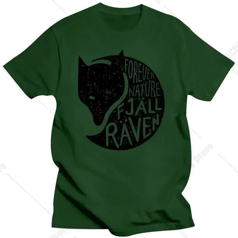 

Fox Forever Nature Graphic Cotton T-Shirt Men Women Trip Casual