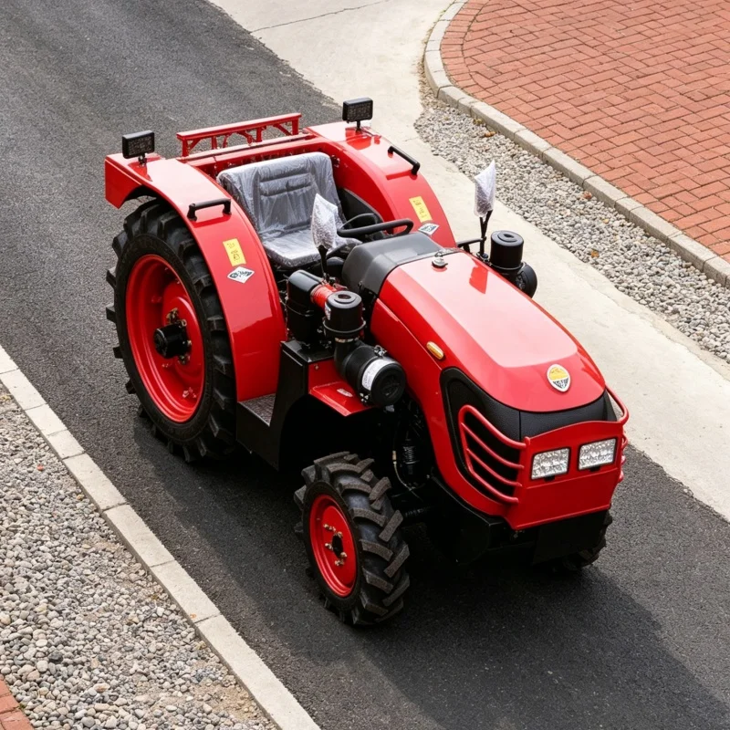 Customized High-quality Agricultural Equipment, Preferred Machinery for Farmland Cultivation, Four-wheel Farm Cultivator
