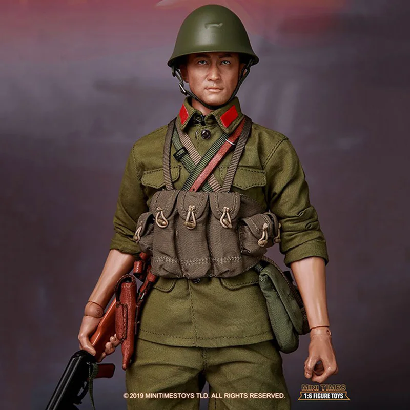 

Minitimes Toys M015 1/6 Collectible Figurine Pla Sino-Vietnamese War With Weapon Full Set 12" Men Soldier Action Figure Model