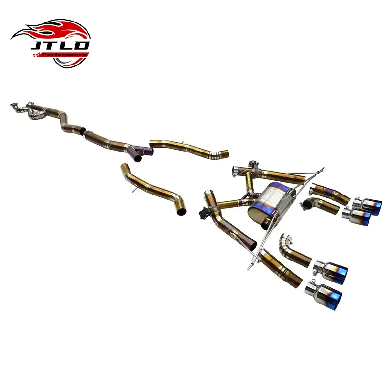

New Performance Titanium Valvetronic Catback Exhaust For BMW G80 M3 G82 M4 G8X Muffler With Valve Control