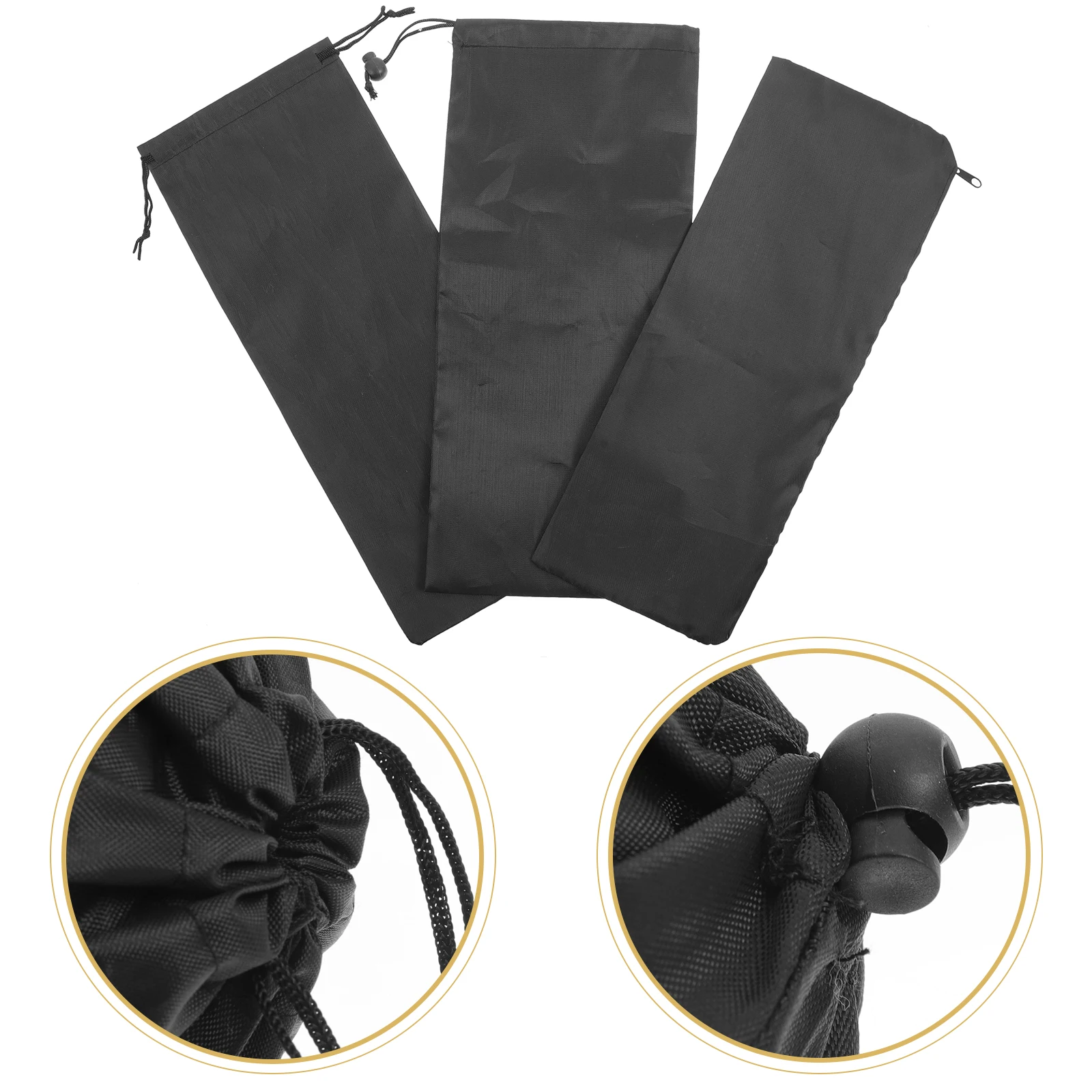 3 шт., уличная водонепроницаемая сумка для хранения, 12X8 дюймов, сверхмощный органайзер для инструментов, портативный контейнер для барбекю, многоразовая сумка на молнии