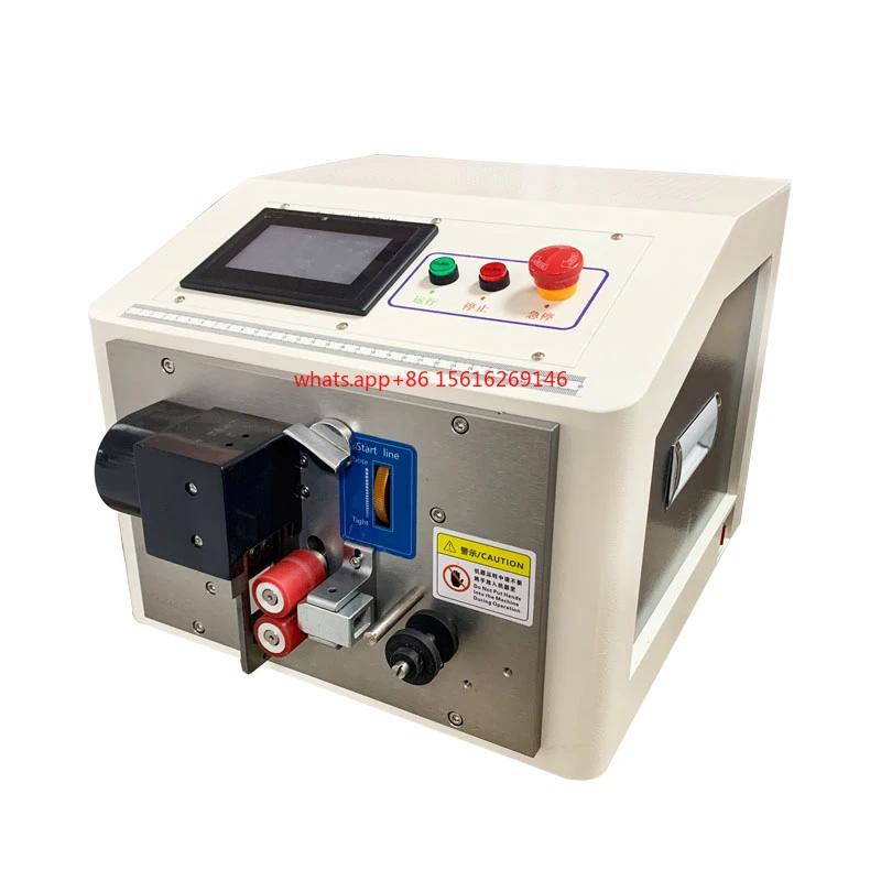 

JCW-C03 High Efficiency Small Tube Cutting Machine Silicone Cable Plastic Tube Cut Machine