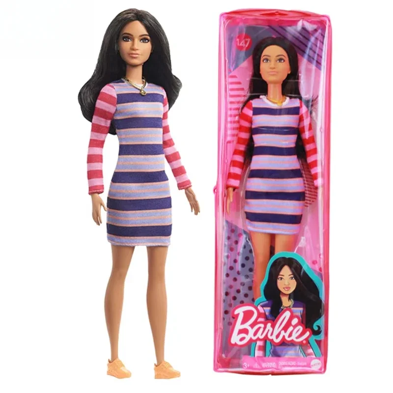 Original Barbie Dolls Fashionista Variety Style Fashion Girls Accessories Doll for Girl Kids Toys for Children House Brinquedos
