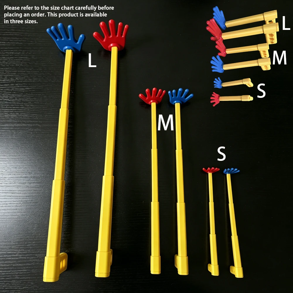 Hot 3D Printed Extendable Hand Cosplay Prop&Home decor Telescopic Palm Model for Halloween Prop Accessory&Party Game Collection