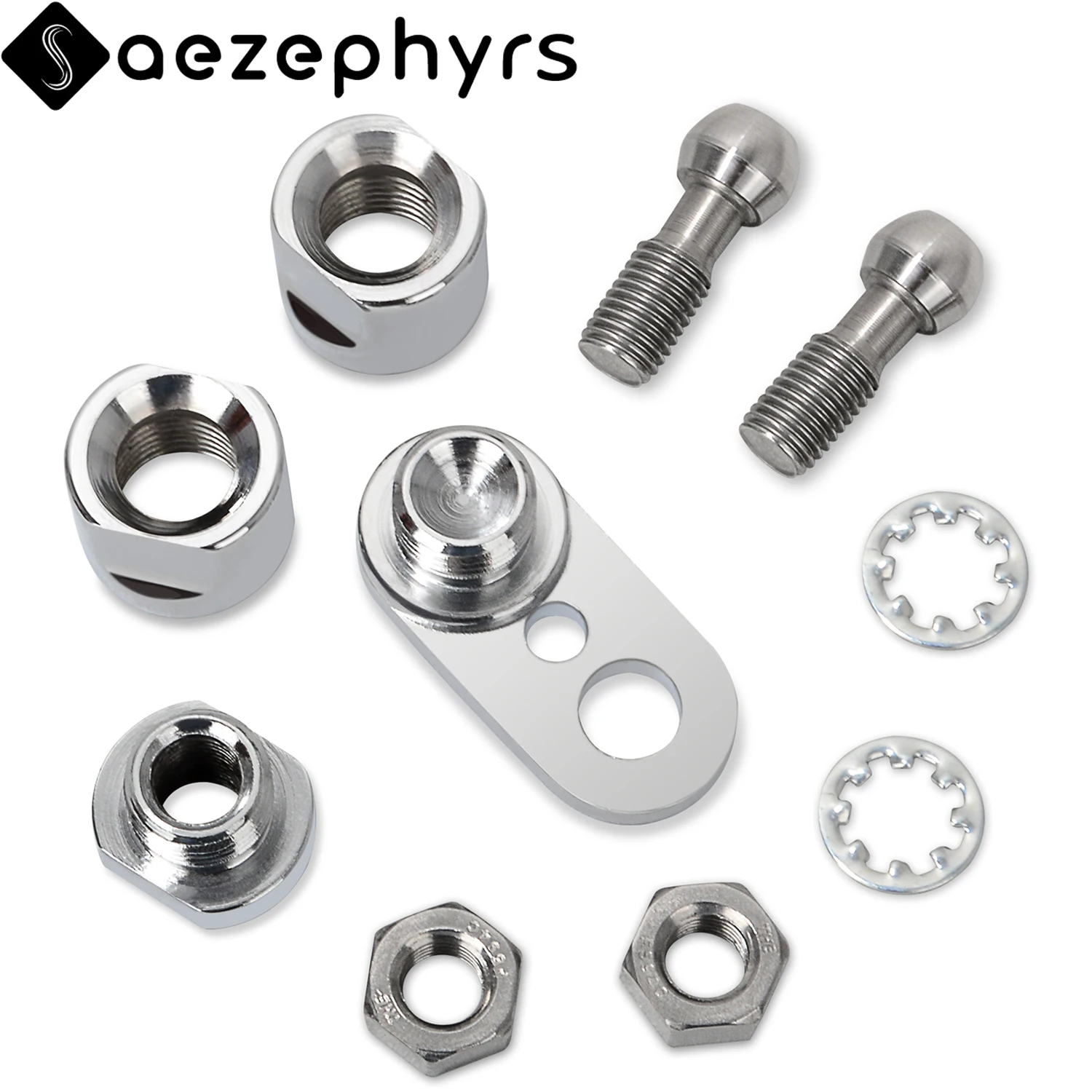 Motorcycle Front Turn Signal Swivel Assembly Set Kit For Harley Sportster 883 Dyna Fat Boy Softail Street Bob Low Rider 1988-UP