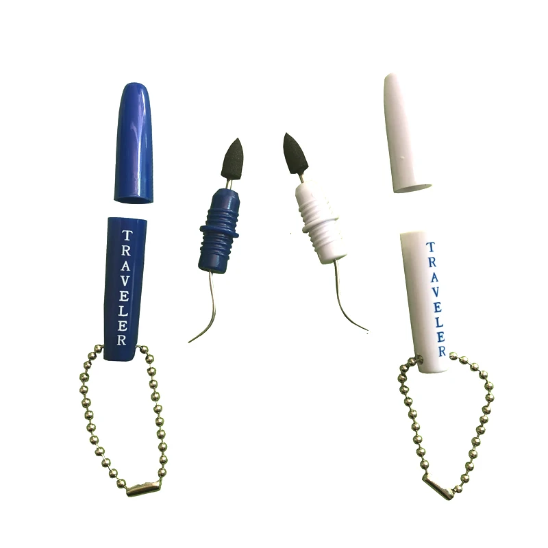 Lit-Pack (manufacturer) Traveler Twin Plaque Remover + Stain Eraser Dental Kit Personal Oral Care for Couples 1 set has 2 pcs