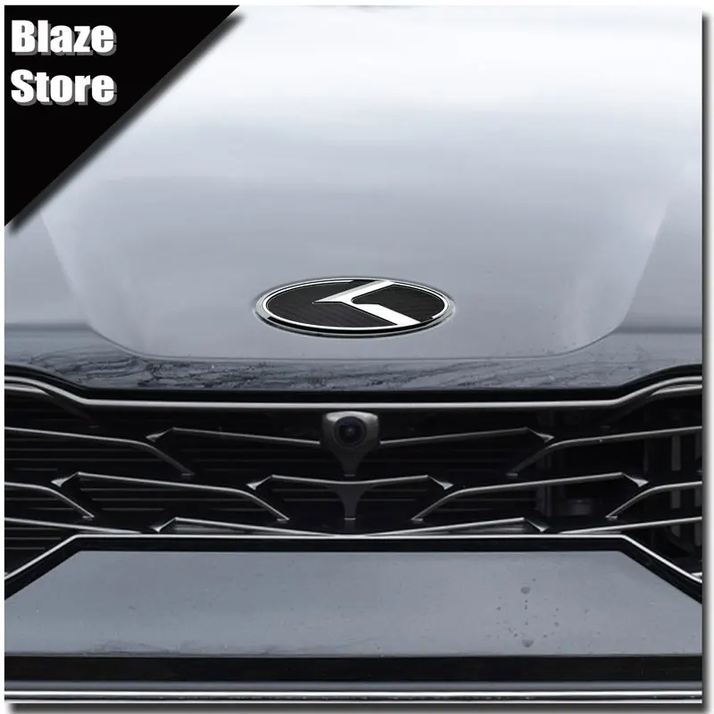 K Styling Hood Sticker Rear Tailgate ABS Badge For KIA K2 K3 K5 KX5 K7 Sportage Picanto XCeed GT Line