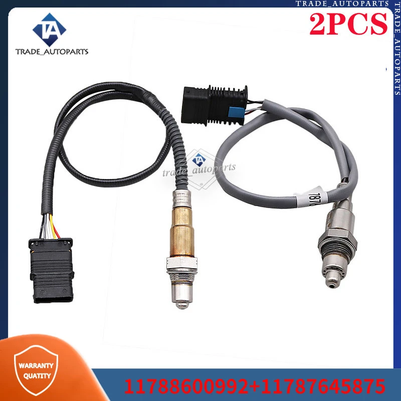 

11788600992 11787645875 For BMW X1 X2 MINI COOPER CLUBMAN COUNTRYMAN 2.0 Oxygen Sensor 2Pcs O2 Lambda Sensor